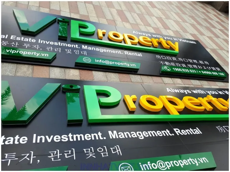 Chữ Mica Cắt Laser CNC Đa Dạng Màu Sắc Các loại chữ mica phổ biến tại Quảng Cáo 24h