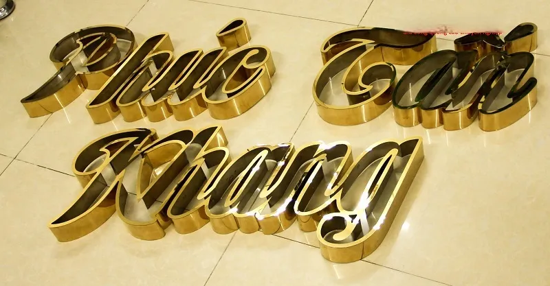 Chữ Nổi Quảng Cáo 3D Theo Yêu Cầu Mica Alu Inox Ad Pro cung cấp bảng giá làm chữ nổi minh bạch và cạnh tranh